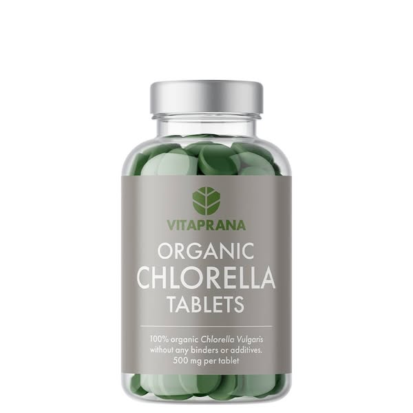 Vitaprana Ekologisk Chlorella 250 tabletter betakaroten