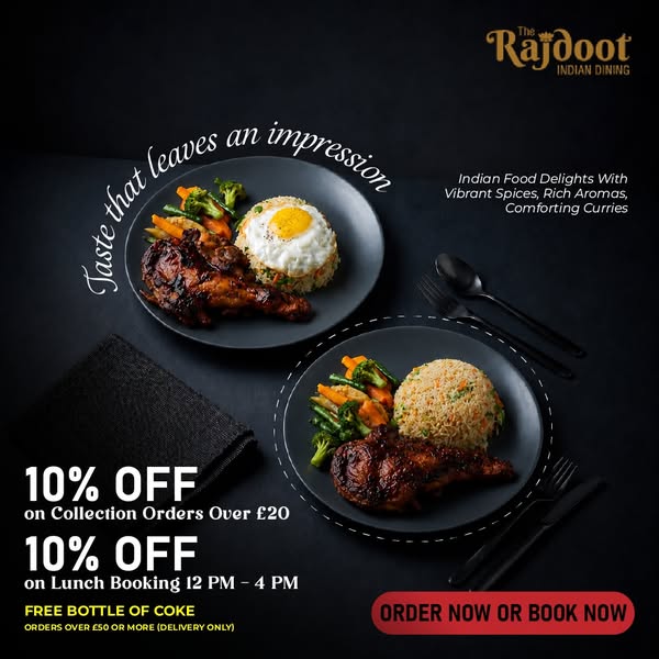 Anúncio de The Rajdoot