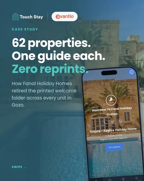 Anúncio de Touch Stay