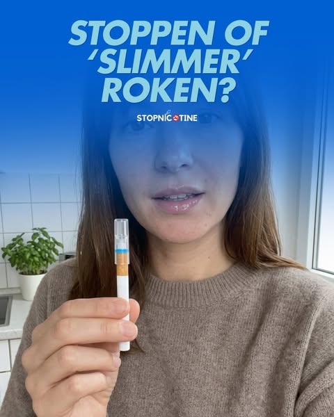 Geen Nicotine. Geen Teer. Da's slim bekeken!