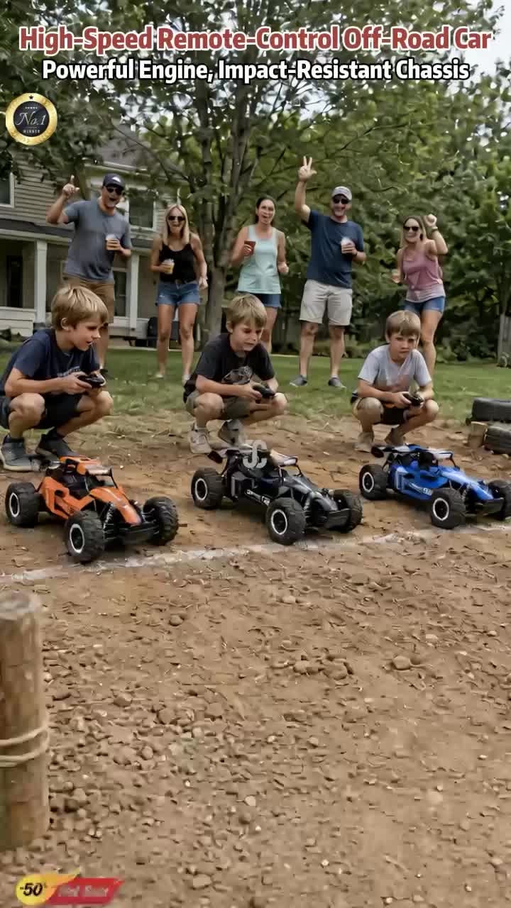 High-Speed RC Off-Road Car