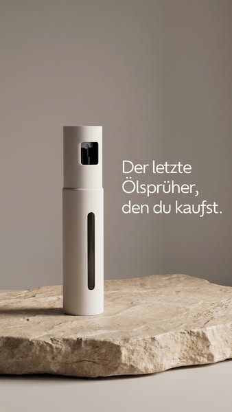 Schluss mit der klebrigen Ölflasche.