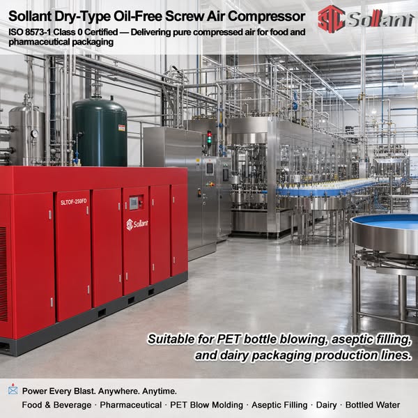Aseptic Filling Starts with Air That Never Carries Oil.