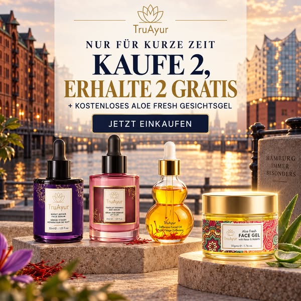 2 kaufen, 2 gratis erhalten + kostenloses Gesichts-Gel