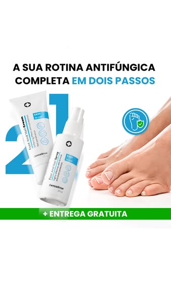 A sua rotina antifúngica completa em duas etapas
