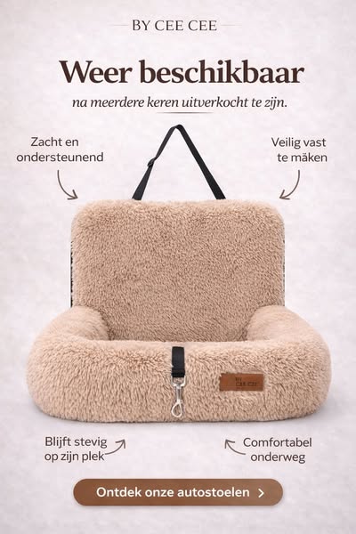 Dé autostoel die elke hondenbaas wil