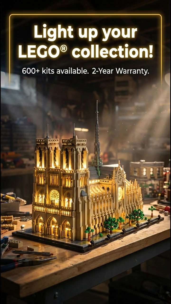 From Star Wars™ to Technic, we have a Light kit for LEGO® sets.