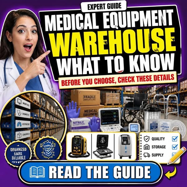 Medical Equipment Warehouse: What to Know