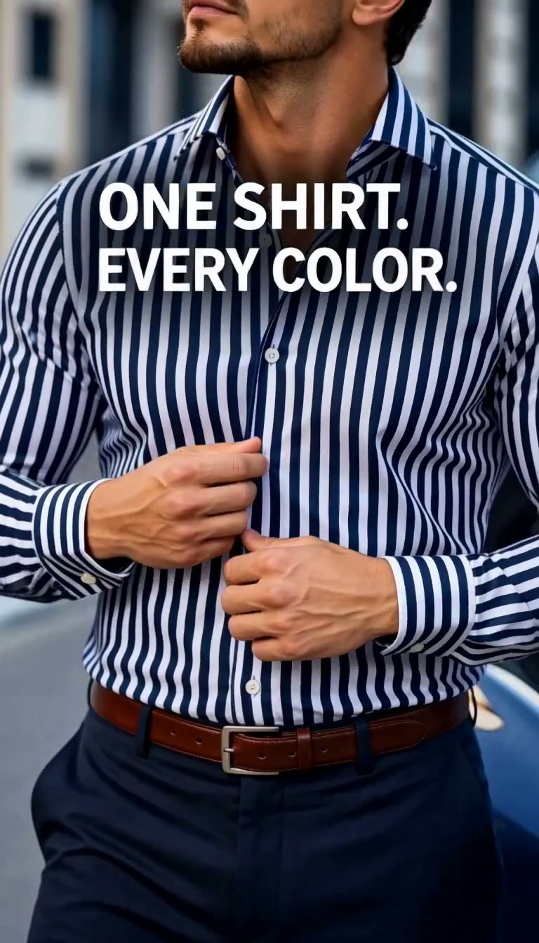 Sharp Stripes. Smooth Comfort. Always Ready.