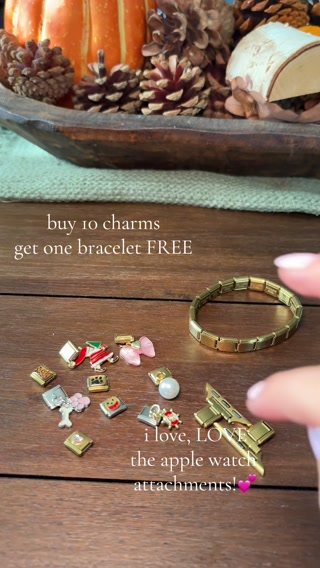 Buy 10 Charms, Get the Bracelet FREE