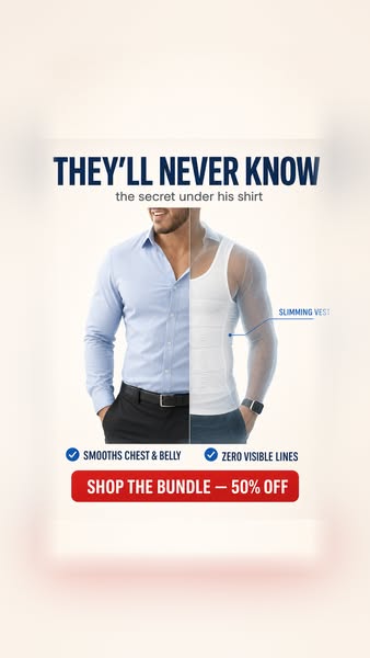 nobody can tell. 50% off