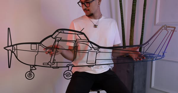 Aircraft Metal wall arts