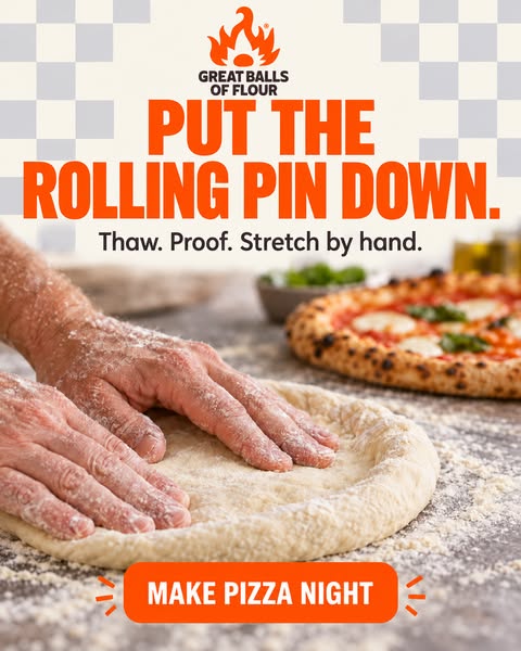 Stretch It. Top It. Make Pizza Night.