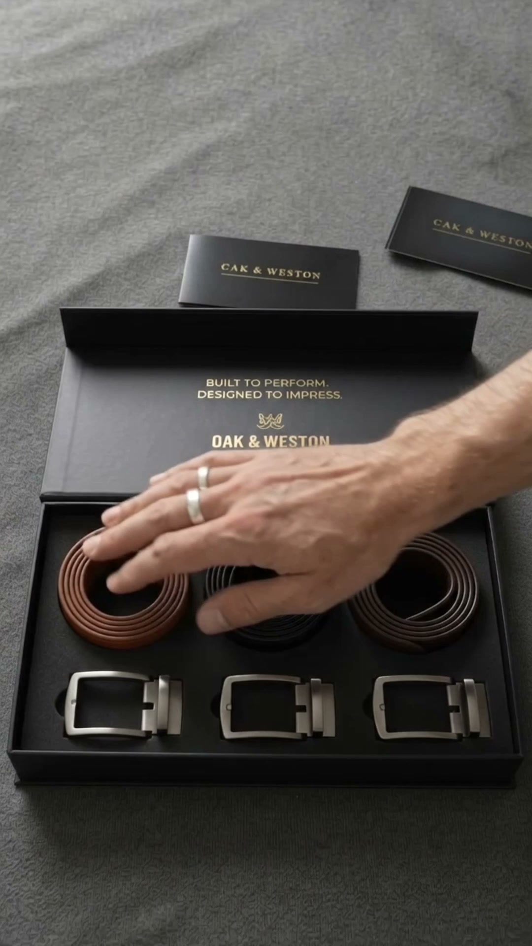 3 Belts for $99 Today