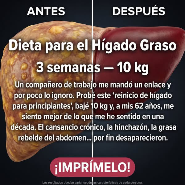 ¡Empieza el Detox del Hígado hoy!