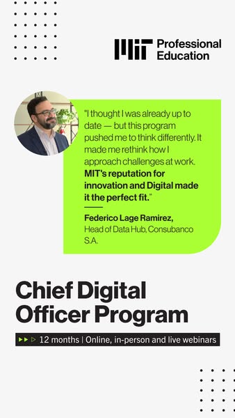 Enroll now and live the MIT Experience.