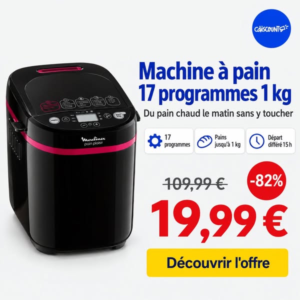 Du pain chaud sans y toucher