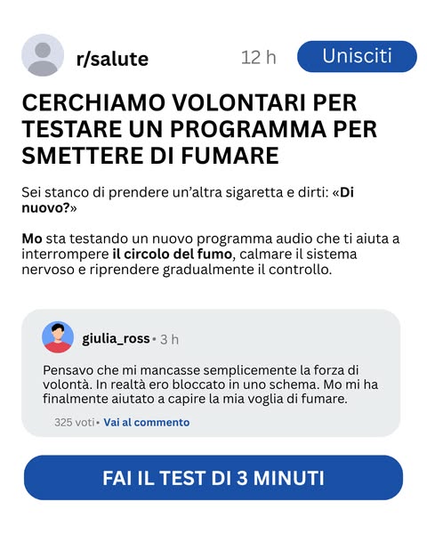Provala subito!