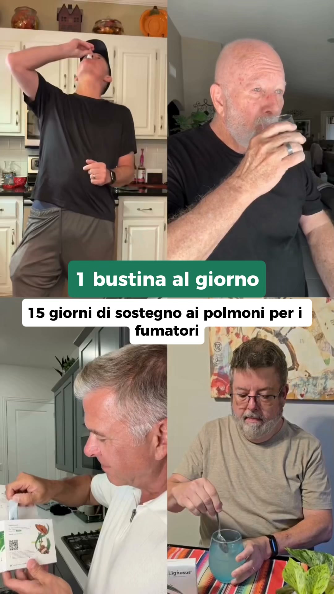 Un supporto quotidiano naturale per fumatori ed ex fumatori.