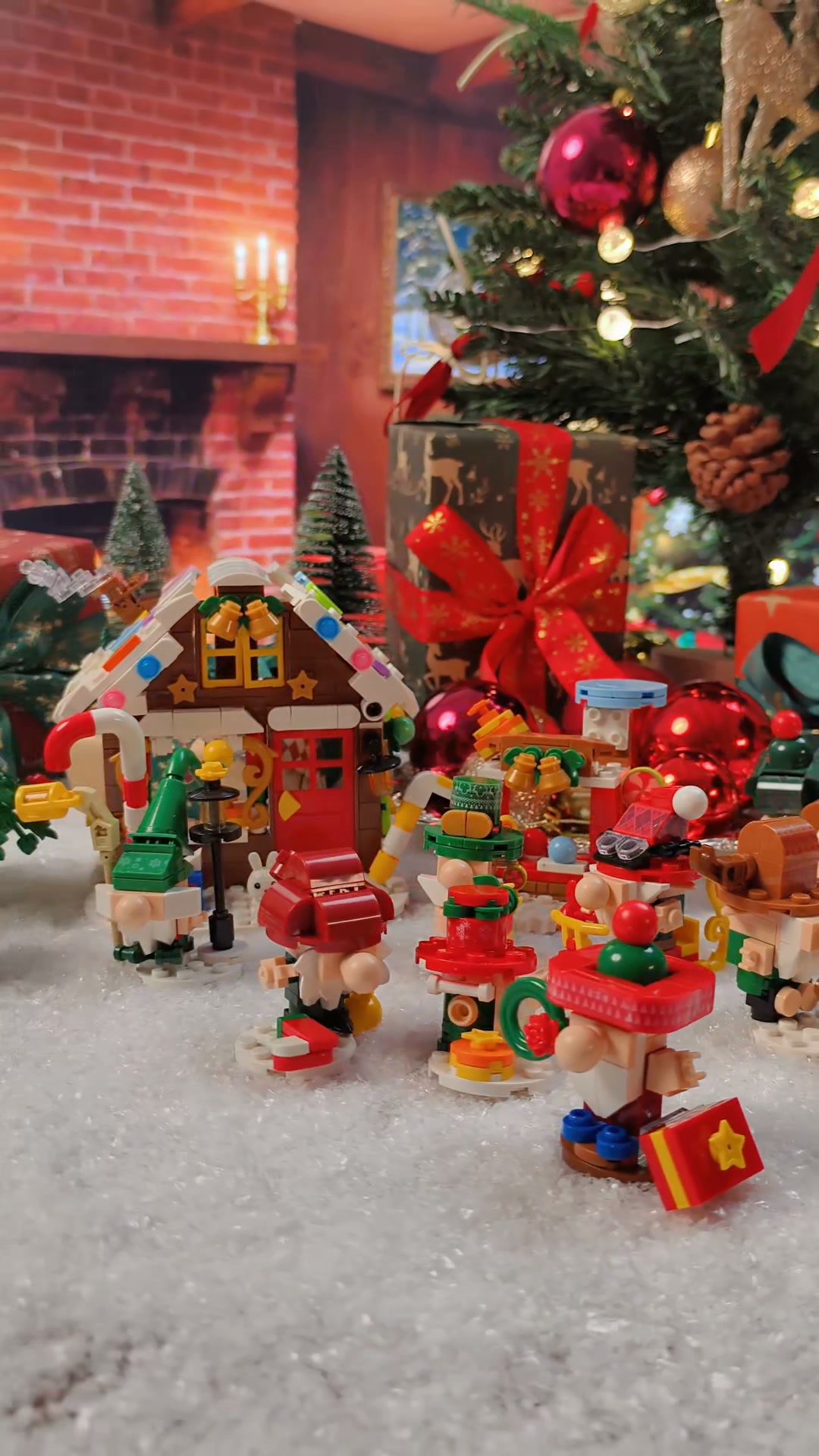 Adventskalender 2026 – Weihnachtswichtel-Dorf Bauset