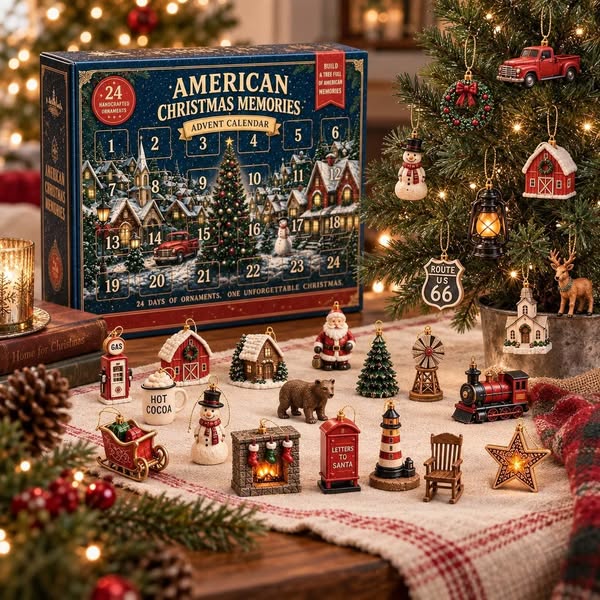 Christmas Village Advent Calendar