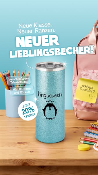 Jetzt 20% zum Schulstart