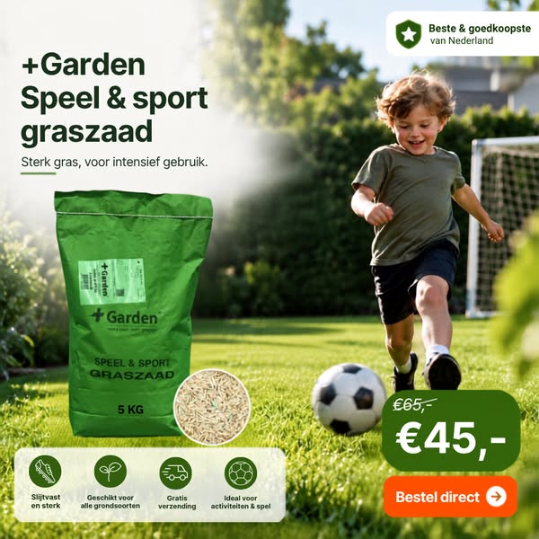 Voor een dichte groene grasmat