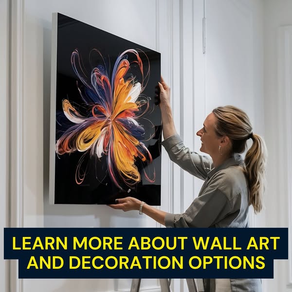 Learn more about wall art and decoration options