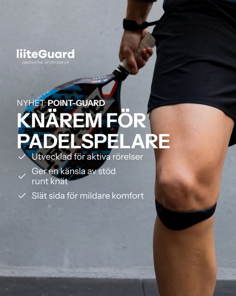 NYHET: POINT-GUARD KNÄSTRAP