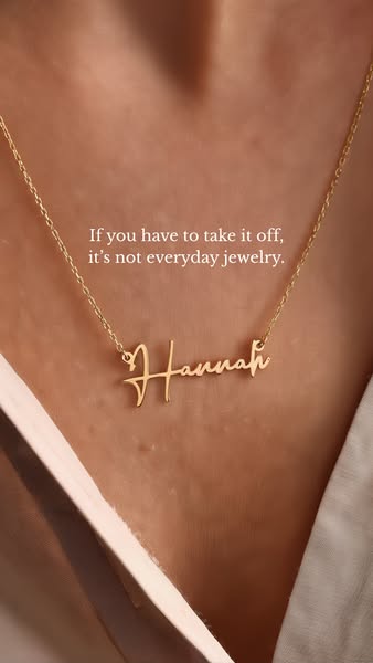 Your Everyday Name Necklace