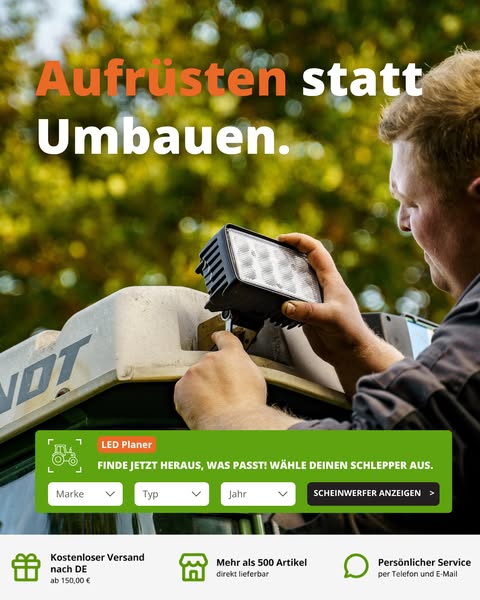 Einfach auf LED umrüsten