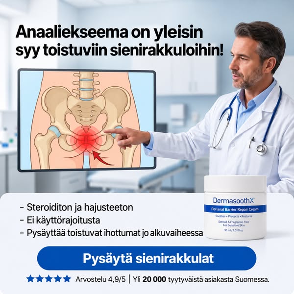 Se ei ole sieni-infektio – se on perianaalista ekseemaa!