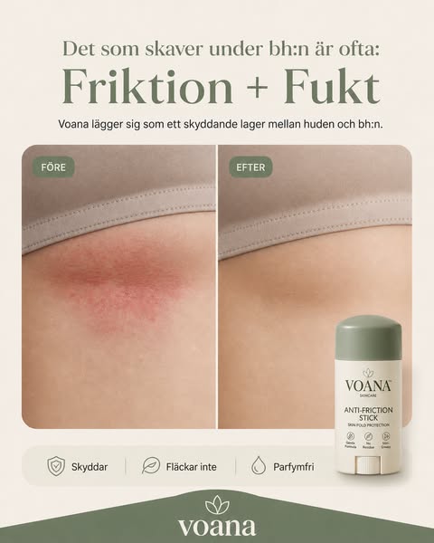 Skydda huden mot skav