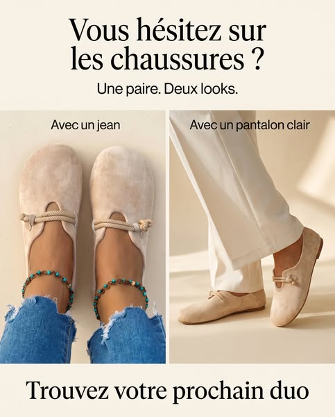 La touche chic à vos pieds