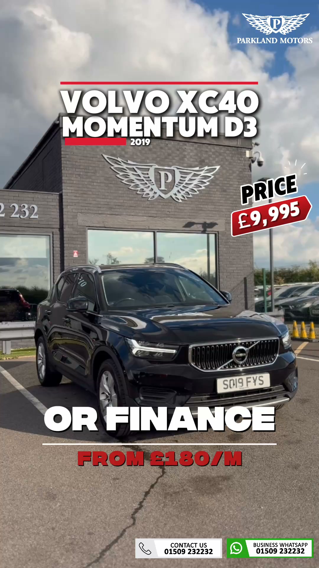 Volvo XC40 Momentum D3 – £9,995
