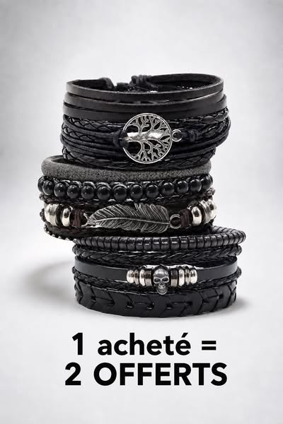 Mélange les différents bracelets (+ de 1000 combinaisons)