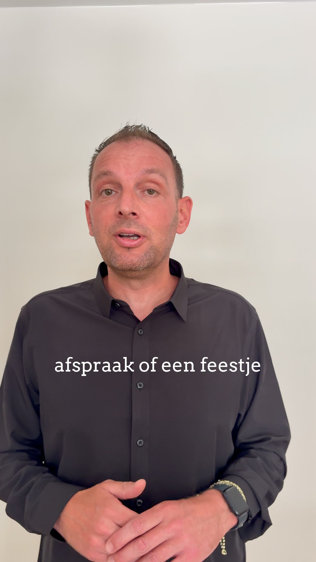Getest door z'n zoontje...
