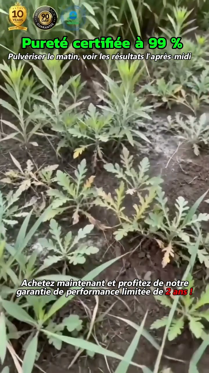Qualité agricole française : Désherbant et traitement anti
