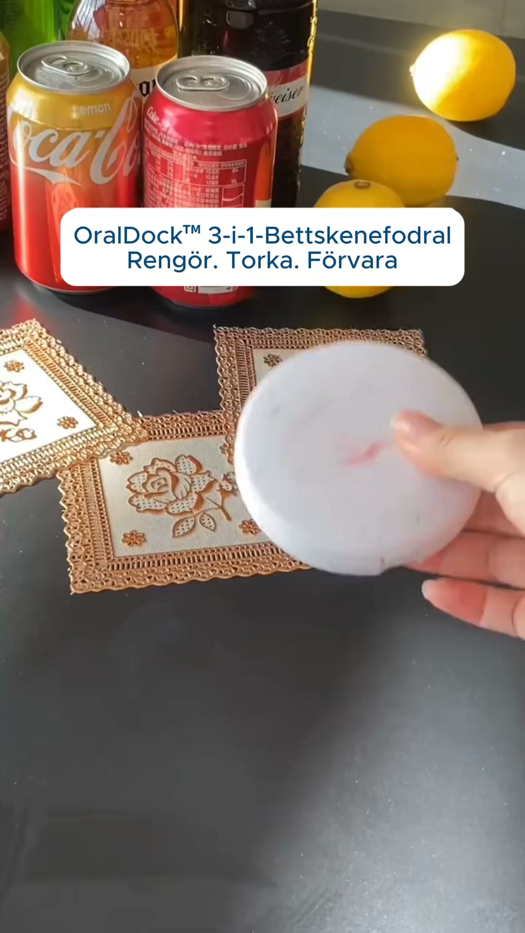 Sluta förvara din skena ohygieniskt – Upptäck OralDock™