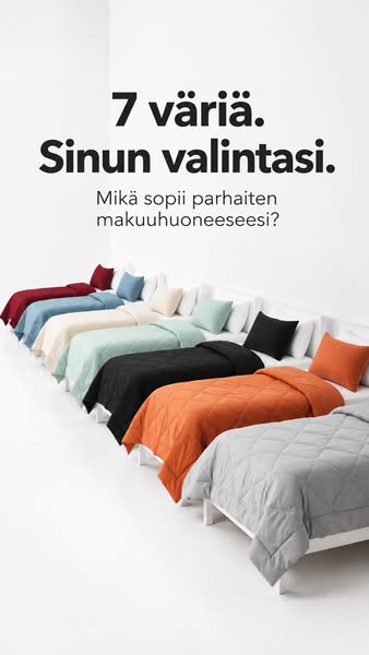 Ei enää pussilakanan vaihtoa