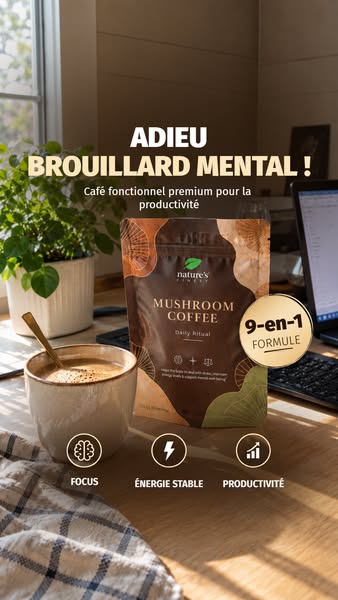 Focus, énergie et un meilleur rythme