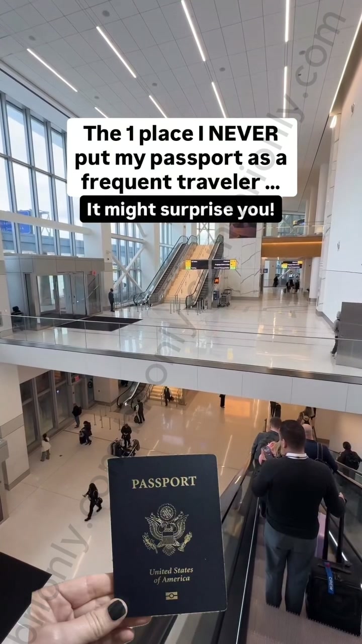 Keep Your Passport Hidden & Safe