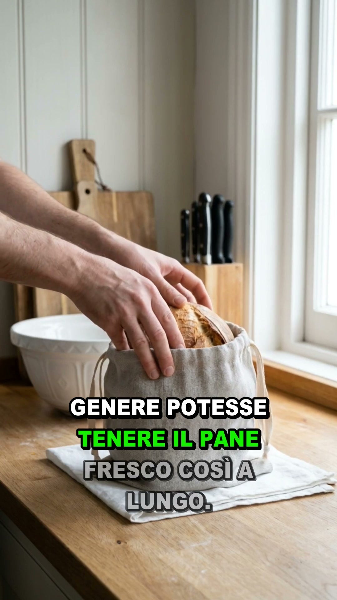 Perché il tuo pane è raffermo il giorno dopo