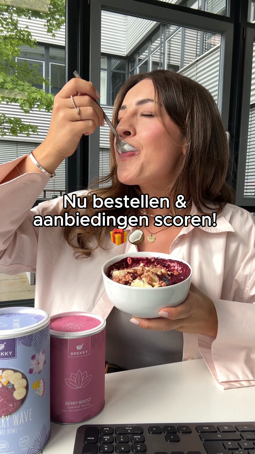 Gratis kokosnoot kom