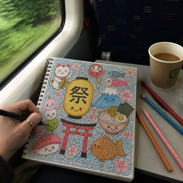 Learn The Art Of Japanese Kawaii Doodling
