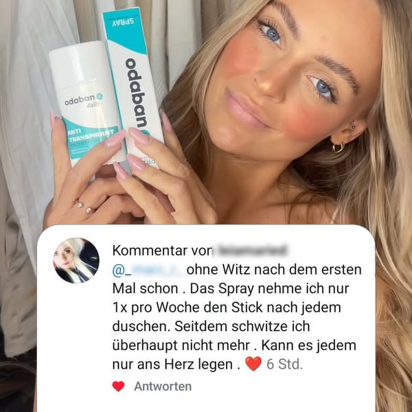 Lifehack gegen Schwitzen und Schweißgeruch