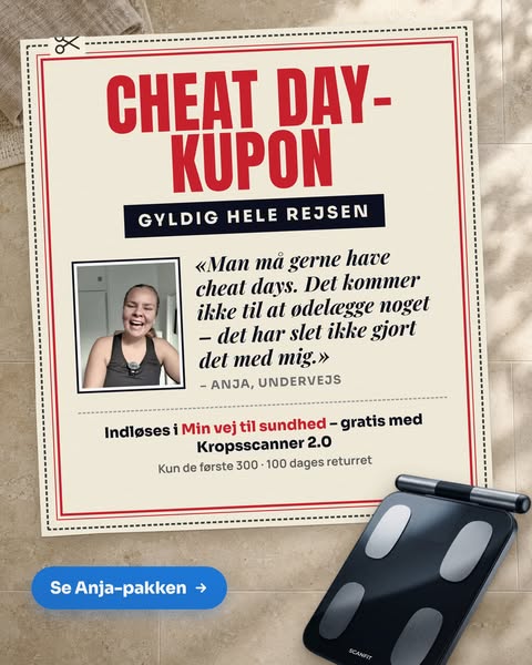 Cheat days er tilladt