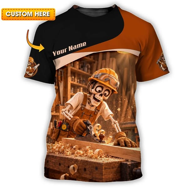 Carpenter's Perfect Shirts Custom Name for You!