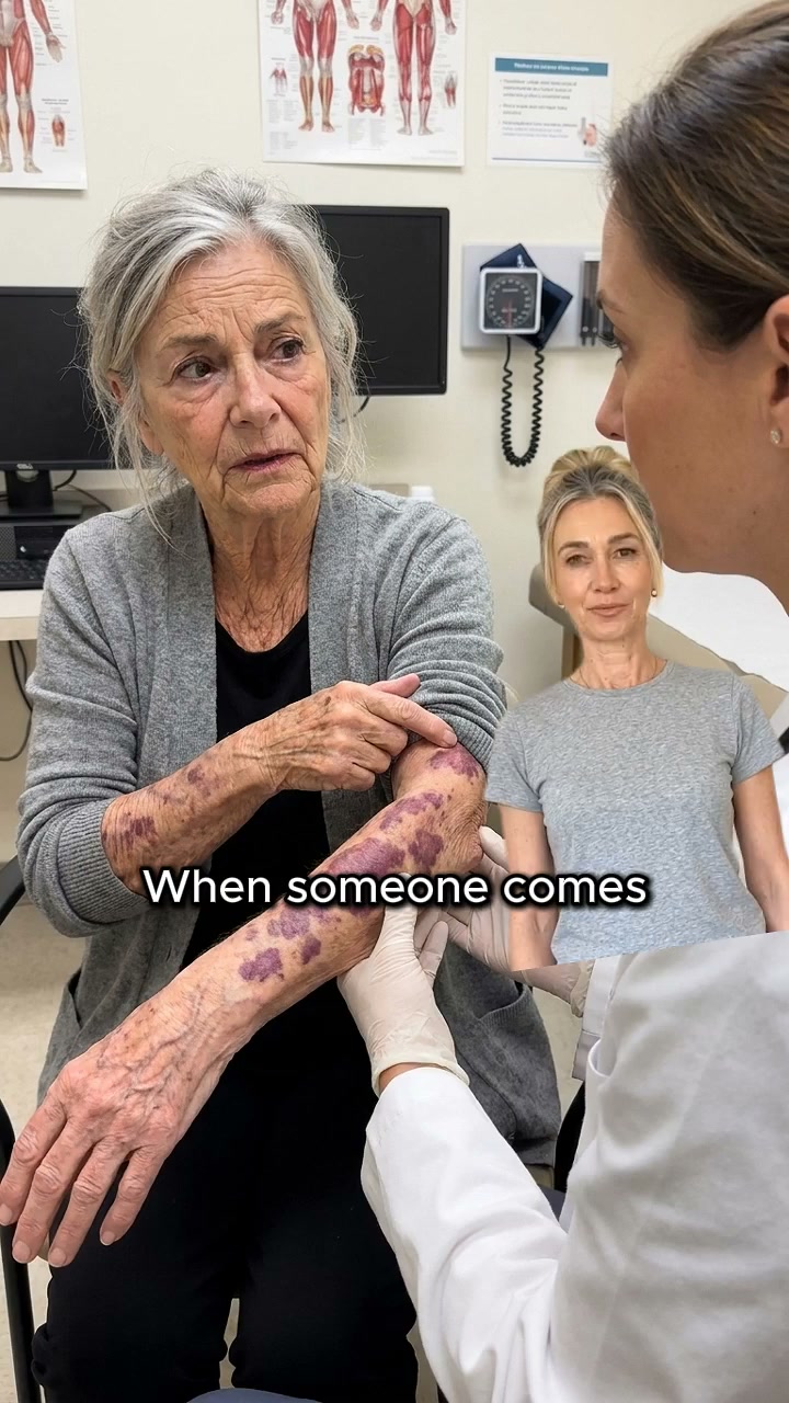 What Causes Purple Marks?