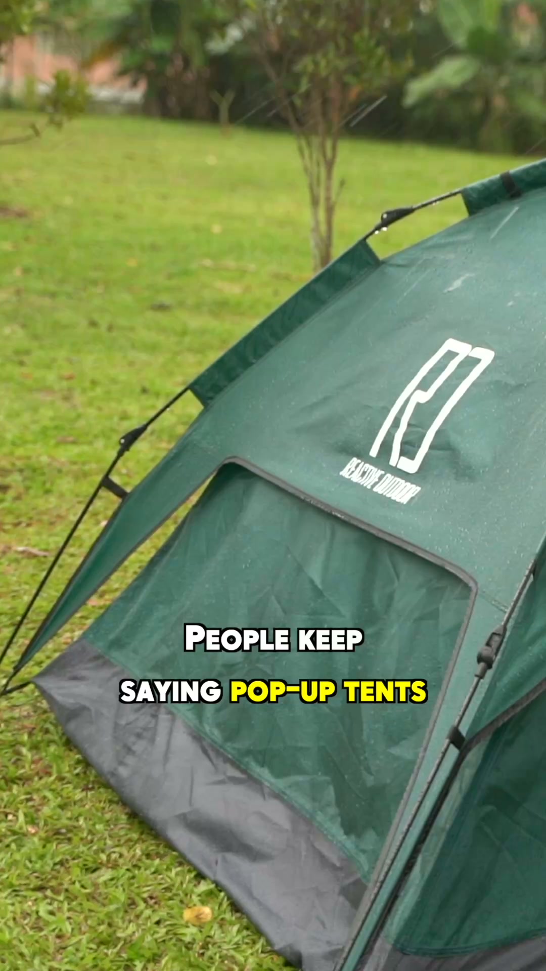 Amazing 3 Seconds Fast Setup Tent!